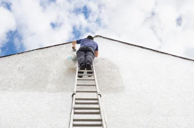 Peinture extérieure à Anterrieux — façades et ravalement